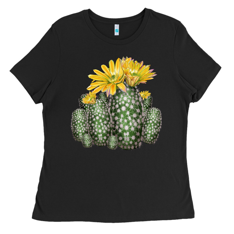 Texas Rainbow Cactus Ladies Tee by LillyAllenDesigns | Teevron