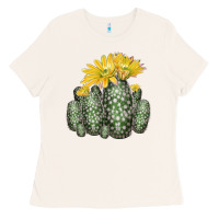 Bone texas rainbow cactus Ladies Tee - LillyAllenDesigns