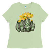 Matcha texas rainbow cactus Ladies Tee - LillyAllenDesigns
