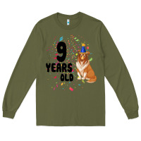 Army Green 9 Years Old Long Sleeve Tee - Bettercallsaul