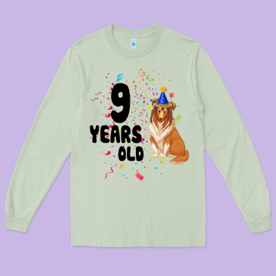 9 Years Old Long Sleeve Tee Designed By Bettercallsaul