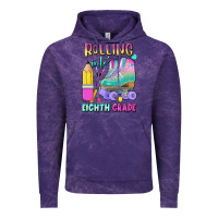 Cloud Purple rolling into eighth grade Vintage Hoodie - BundleAndBundleShop