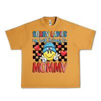 Peanut Butter sorry ladies my heart belongs to mommy Urban Heavy Tee - LillyAllenDesigns