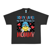 Pigment Black sorry ladies my heart belongs to mommy Urban Heavy Tee - LillyAllenDesigns