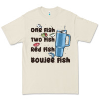 Bone one fish two fish red fish boujee fish Premium Tee - MaliasSmallBusiness