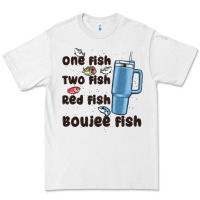 White one fish two fish red fish boujee fish Premium Tee - MaliasSmallBusiness