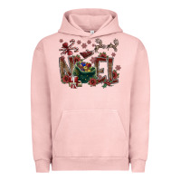 Pigment Salmon noel Urban Hoodie - CowhideDigitalArt
