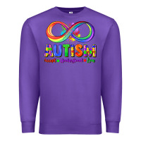 Purple Autism accept understand love Premium Sweatshirt - FaDigitalArtStudio