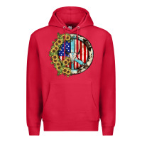 Cardinal Peace sign Premium Hoodie - JahusDesignShop