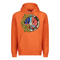 Carrot Peace sign Premium Hoodie - JahusDesignShop