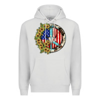 Dove Grey Peace sign Premium Hoodie - JahusDesignShop