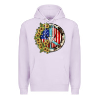 Lilac Peace sign Premium Hoodie - JahusDesignShop
