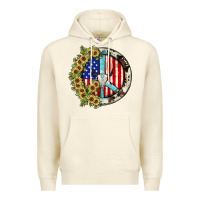 Sandshell Peace sign Premium Hoodie - JahusDesignShop