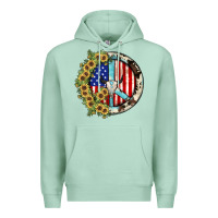 Seafoam Peace sign Premium Hoodie - JahusDesignShop
