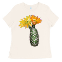 Bone texas rainbow cactus Ladies Tee - LillyAllenDesigns