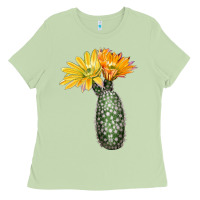 Matcha texas rainbow cactus Ladies Tee - LillyAllenDesigns