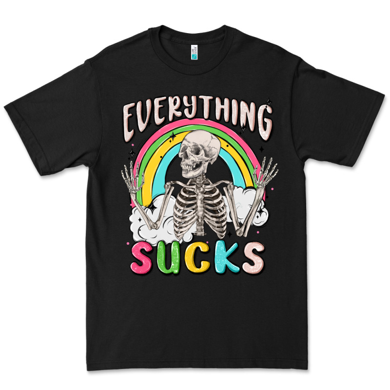 Everything Sucks Premium Tee by MaliasSmallBusiness | Teevron
