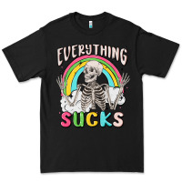 Black everything sucks Premium Tee - MaliasSmallBusiness
