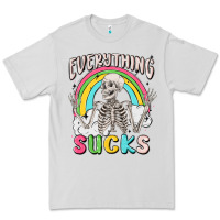 Dove Grey everything sucks Premium Tee - MaliasSmallBusiness