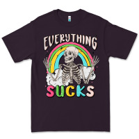 Plum everything sucks Premium Tee - MaliasSmallBusiness