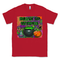 Red drink up witches Classic Tee - BundleAndBundleShop