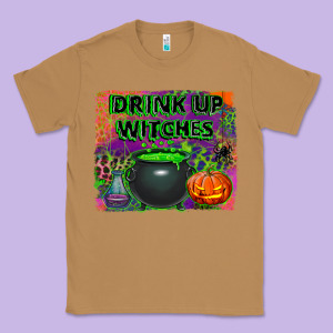 Drink Up Witches Classic Tee Designed By Bundleandbundleshop