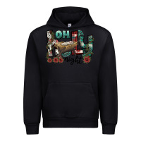 Black oh holy night Urban Hoodie - CowhideDigitalArt
