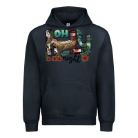 Navy oh holy night Urban Hoodie - CowhideDigitalArt