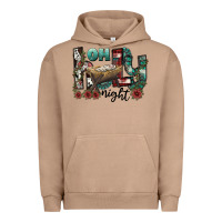 Pigment Burro oh holy night Urban Hoodie - CowhideDigitalArt