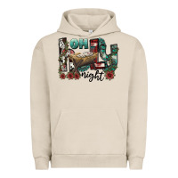 Pigment French Oak oh holy night Urban Hoodie - CowhideDigitalArt