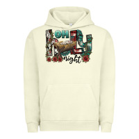Pigment Pistachio oh holy night Urban Hoodie - CowhideDigitalArt