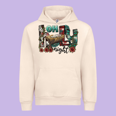 Oh Holy Night Urban Hoodie Designed By Cowhidedigitalart