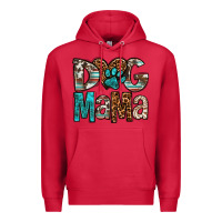 Cardinal dog mama Premium Hoodie - OliviaCreatesArt