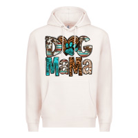 Pale Pink dog mama Premium Hoodie - OliviaCreatesArt