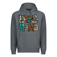 Rock dog mama Premium Hoodie - OliviaCreatesArt