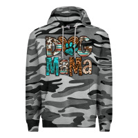 Slate Camo dog mama Premium Hoodie - OliviaCreatesArt