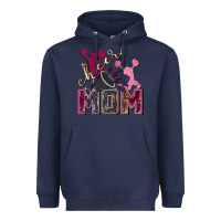 Navy Cheer mom Mother's Day Heavyweight Hoodie - FaDigitalArtStudio