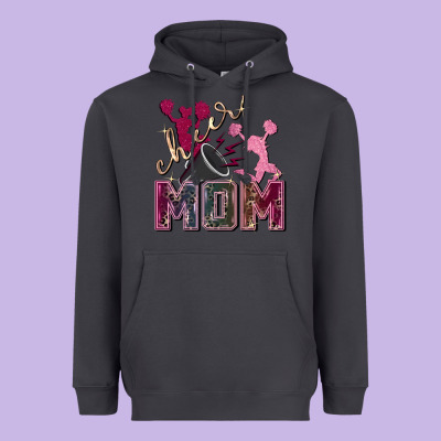 Cheer Mom Mother's Day Heavyweight Hoodie Designed By Fadigitalartstudio