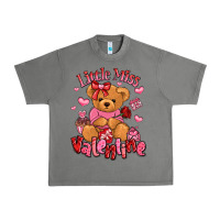 Tornado little miss valentine teddy bear Urban Heavy Tee - LillyAllenDesigns