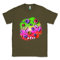 Army Green halloween candy  patches Classic Tee - BundleAndBundleShop