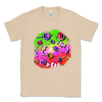 Mushroom halloween candy  patches Classic Tee - BundleAndBundleShop