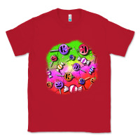 Red halloween candy  patches Classic Tee - BundleAndBundleShop