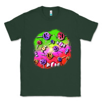 Sports Green halloween candy  patches Classic Tee - BundleAndBundleShop
