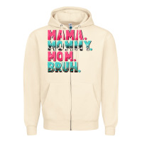 Sandshell Mama Mommy Mom bruh Mother's Day Zipper Hoodie - CowGirlArtShop