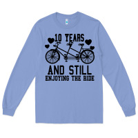 Colony Blue 10 Years And Still Enjoying The Ride Long Sleeve Tee - Bettercallsaul