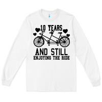 White 10 Years And Still Enjoying The Ride Long Sleeve Tee - Bettercallsaul