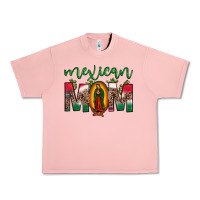 Salmon mexican mom our lady of guadalupe leopard Urban Heavy Tee - JahusDesignShop