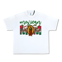 White mexican mom our lady of guadalupe leopard Urban Heavy Tee - JahusDesignShop