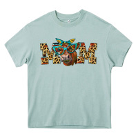 Western Mom Red Angus Cow Heavy Core Tee | Teevron