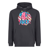 Smoke 4th of July Heavyweight Hoodie - FaDigitalArtStudio